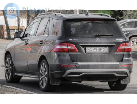 н599нн47, Mercedes-Benz M-Klasse