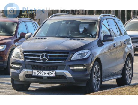 н599нн47, Mercedes-Benz M-Klasse