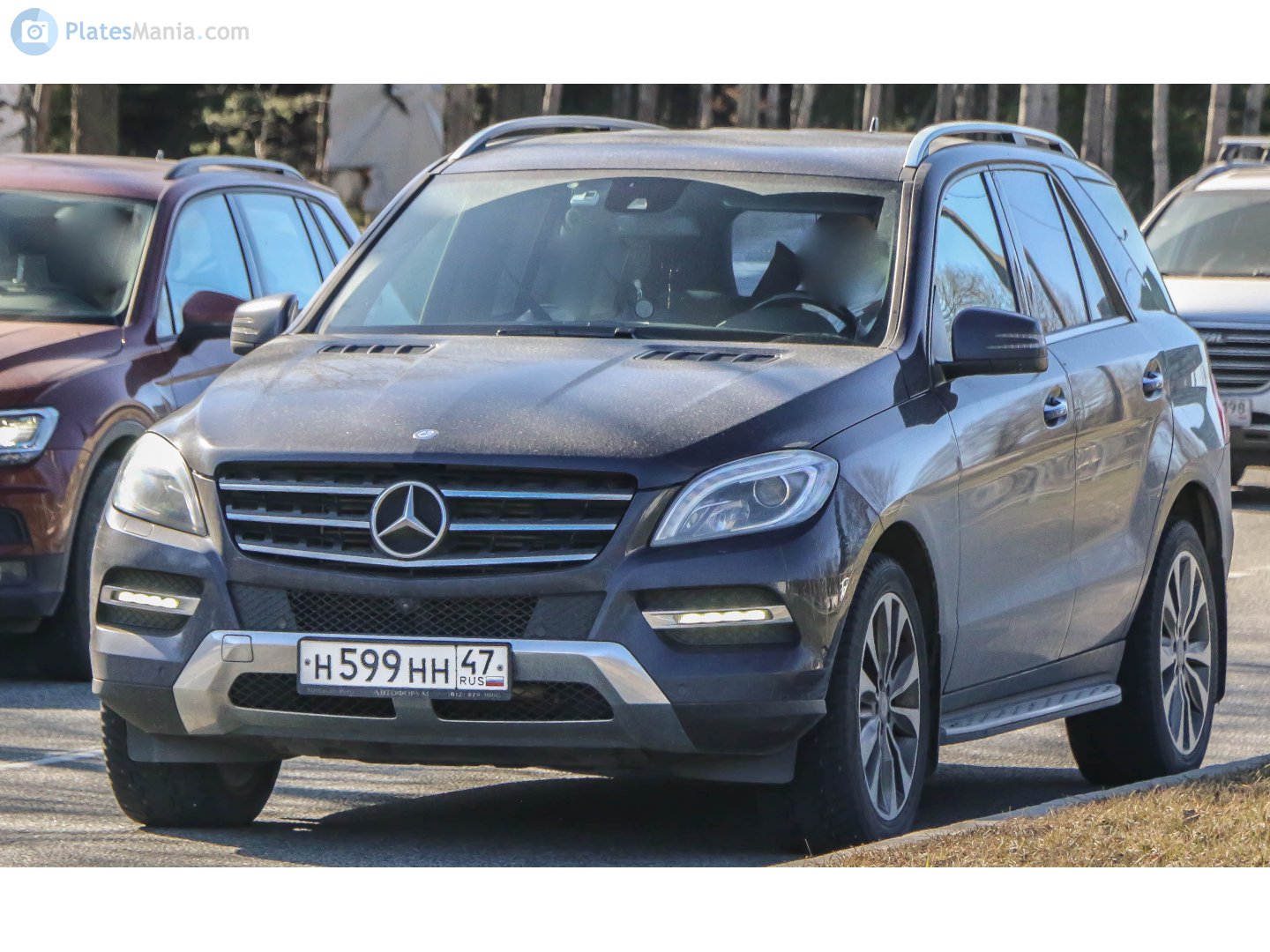 н 599 нн 47, Mercedes-Benz M-Klasse 3rd gen (W166), 2011–2015