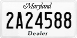 Maryland, Dealer (1A23456)