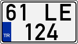 License plate of Turkey, Regular plates