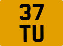 License plate of the United Kingdom, 1932 year system