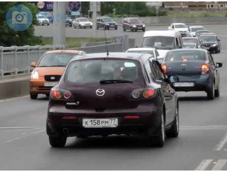 к158рм77, Mazda 3