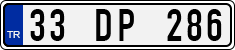 License plate of Turkey, Regular plates