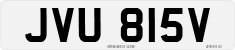 License plate of the United Kingdom, 1963 year system