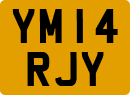 License plate of the United Kingdom, 2001 year system
