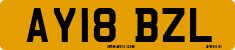 License plate of the United Kingdom, 2001 year system