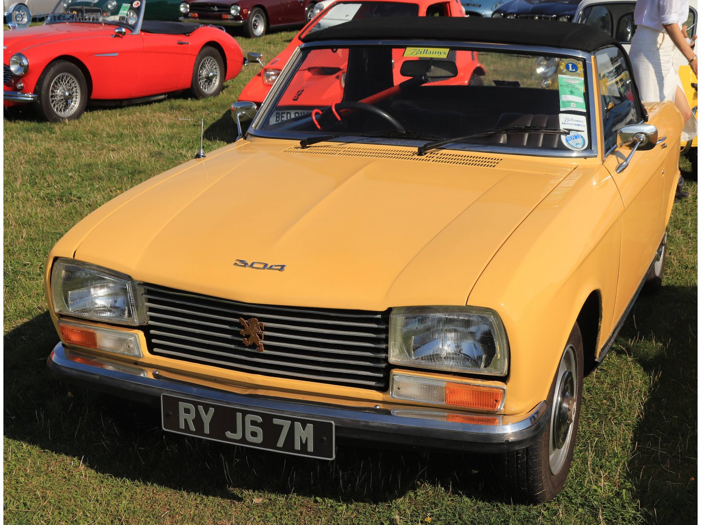 RYJ67M, Peugeot 304 1st gen Cabriolet (D), 1970–1976