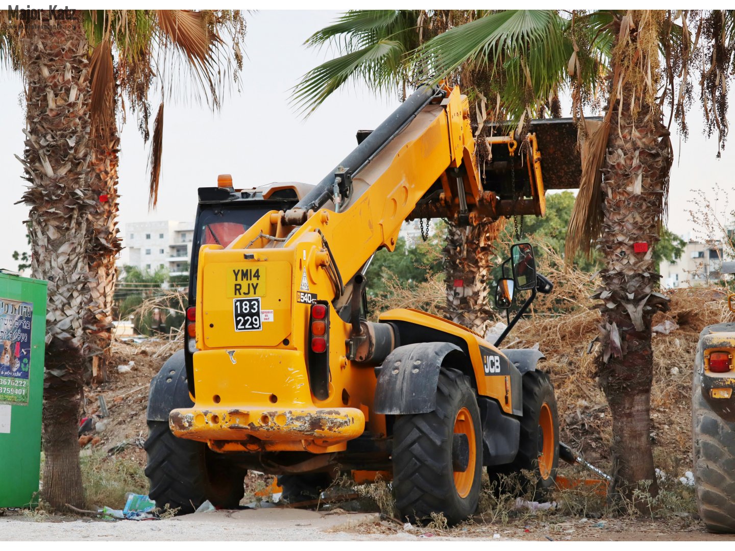 YM14RJY, JCB 500-Series 