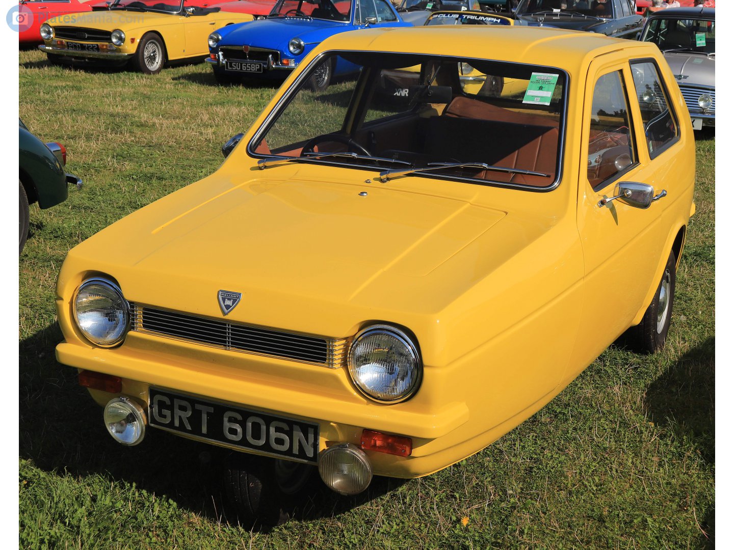GRT606N, Reliant Robin Mk I (1973-1981)