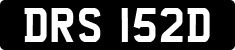License plate of the United Kingdom, 1963 year system