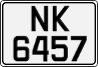 License plate of Norway, Trailers, motorcycles, special vehicles
