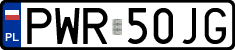 License plates of Poland, Regular car plates