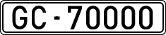 License plates of Spain, 1900 year series