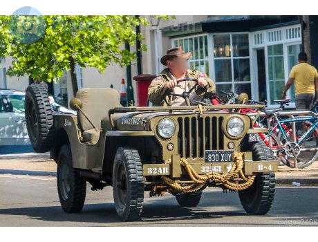 830 XUY, Willys MC (M38 Jeep)