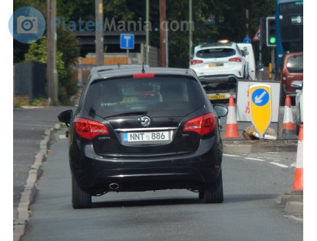 NNT 886, Vauxhall Meriva