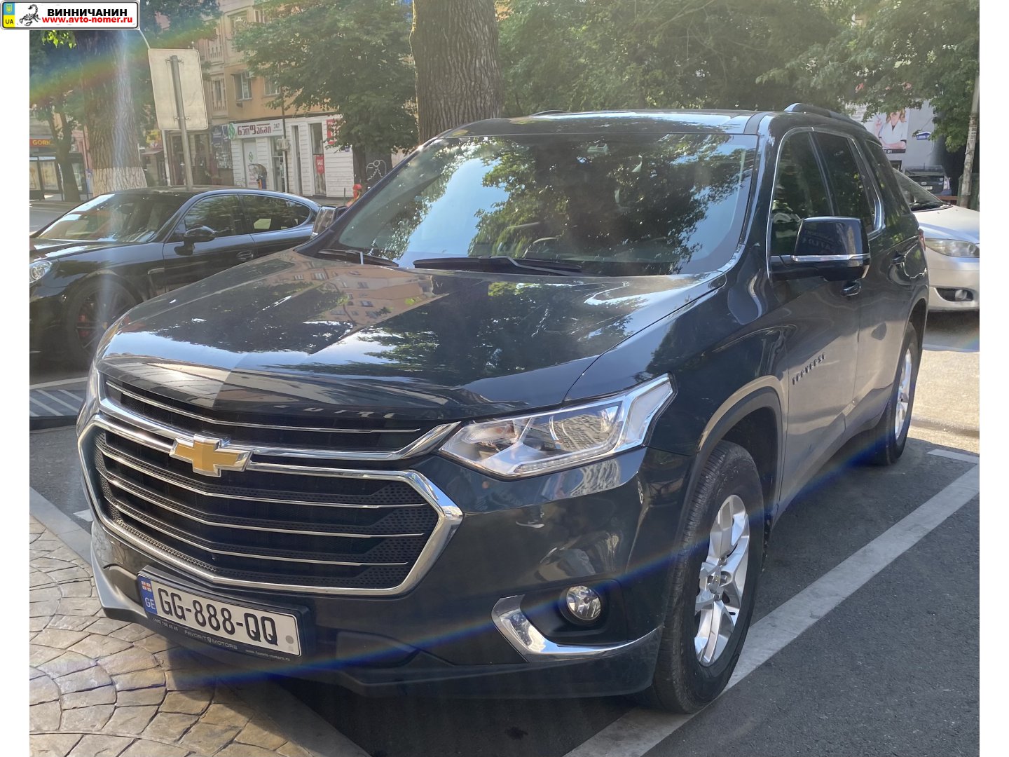 GG-888-QQ, Chevrolet Traverse 2nd gen (C1XX), 2017–2021