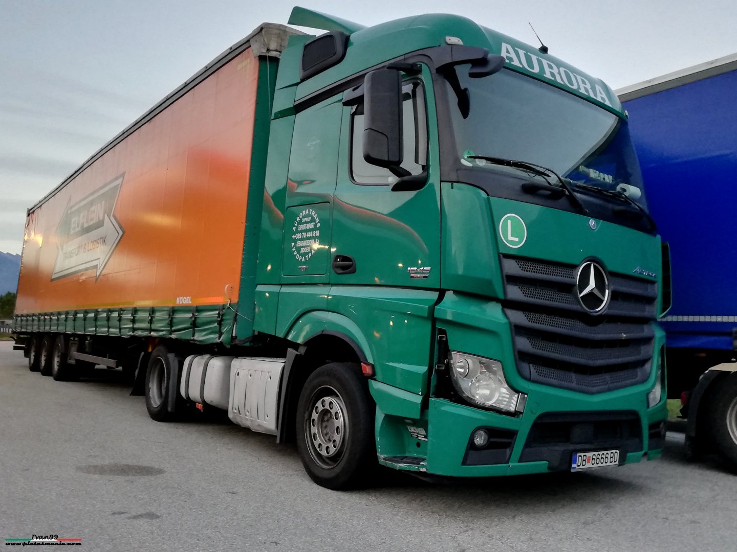 DB 6666 BD, Mercedes-Benz Actros 3rd gen (MP4/MP5), 2011–