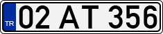 License plate of Turkey, Regular plates