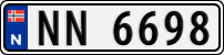 License plate of Norway, Trailers, motorcycles, special vehicles