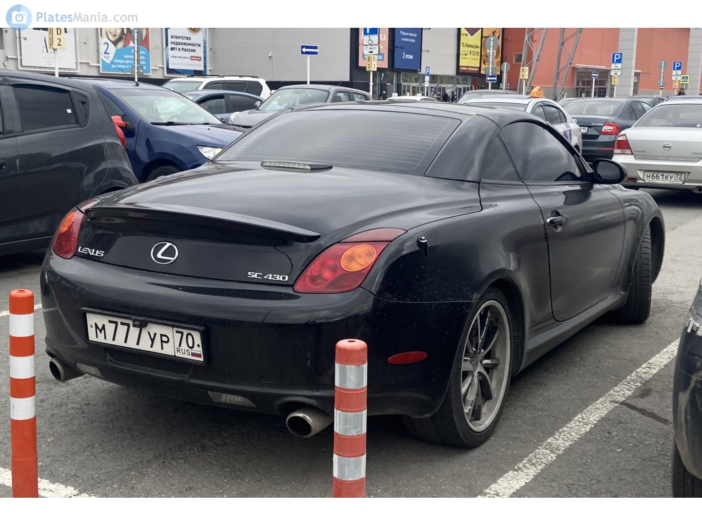 м 777 ур 70, Lexus SC 2nd gen Cabriolet (Z40), 2001–2010