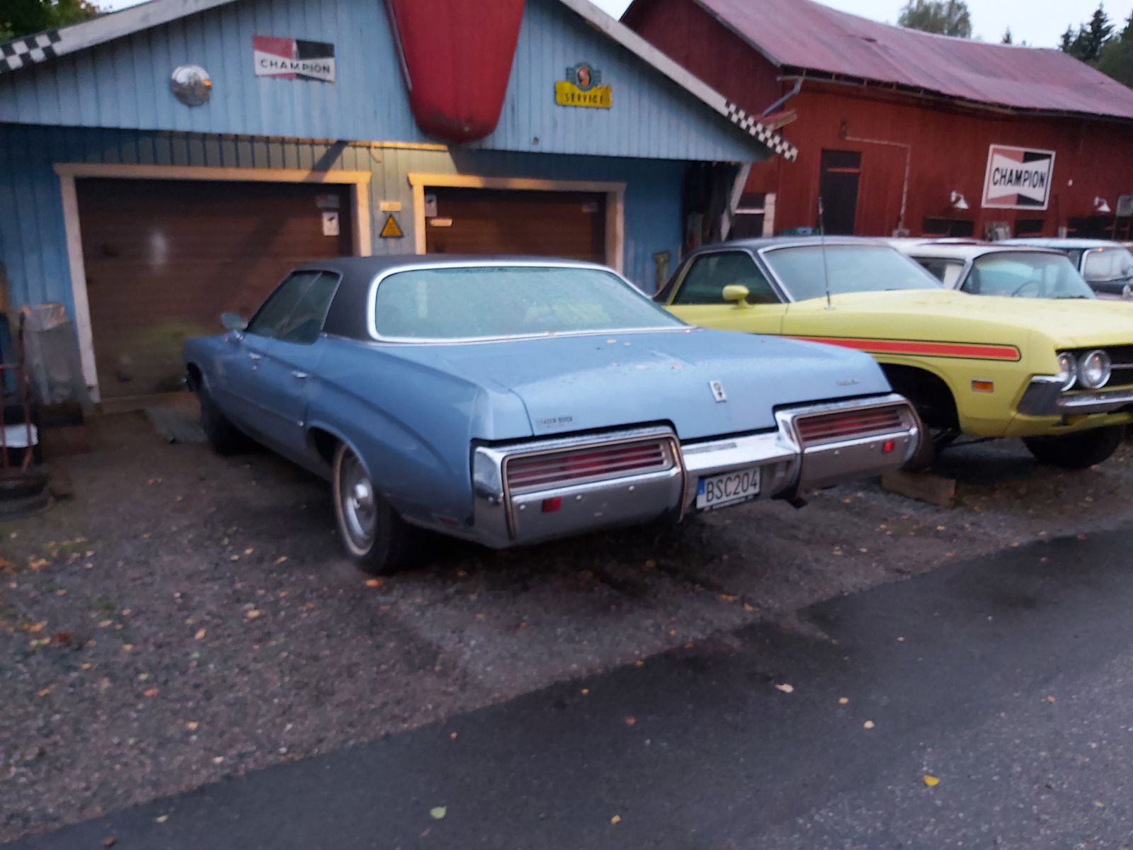 BSC 204, Buick LeSabre 4th gen 1973 4-door Hardtop (4BL39/4BN39; B-body), 2nd facelift, 1972–1973