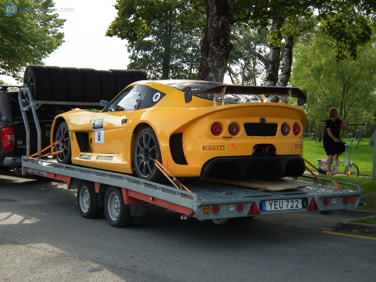 YEU 722, Brian James T Transporter 