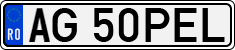 License plate of Romania, Regular plates