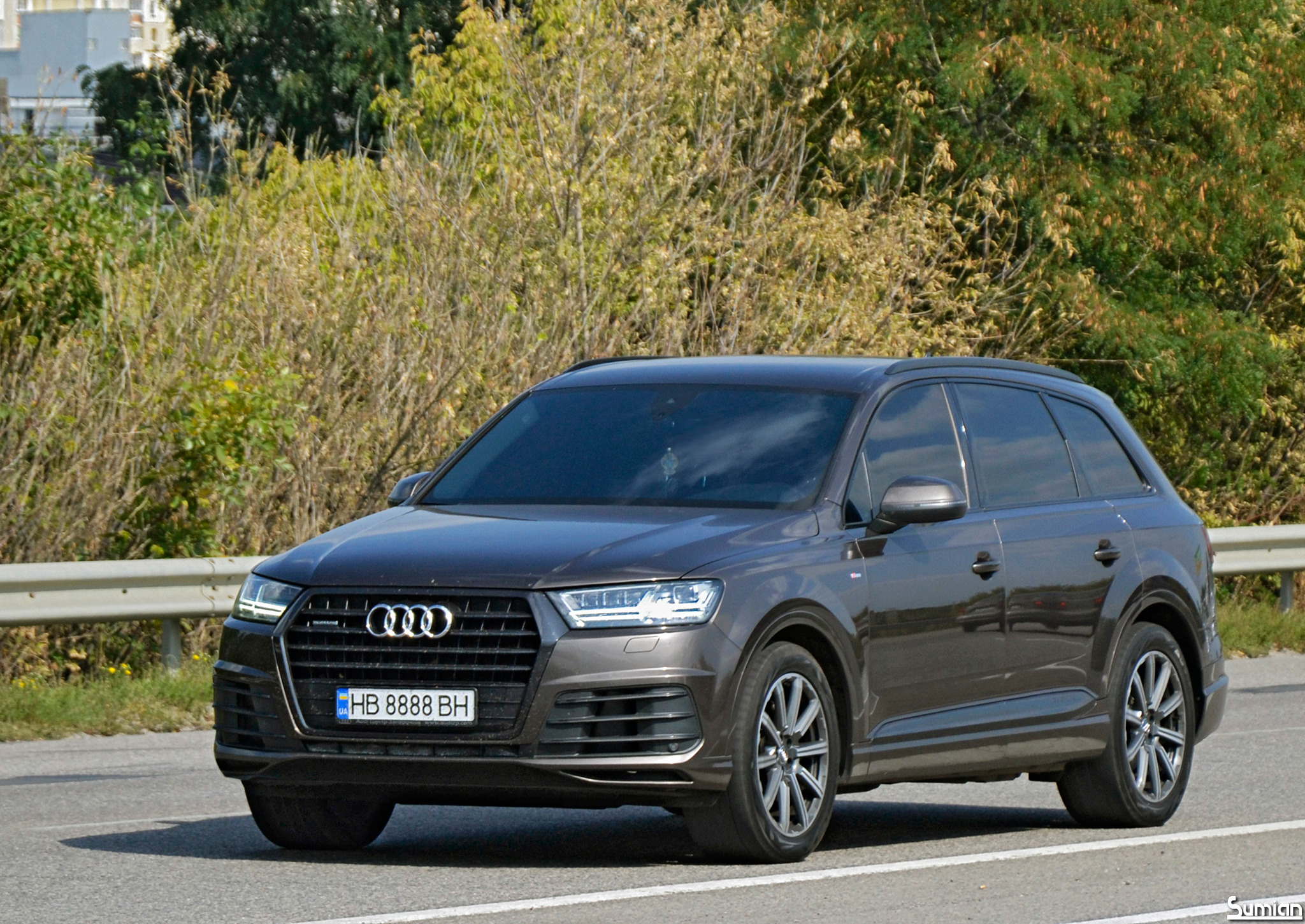 HB 8888 BH, Audi Q7 2nd gen (4MB), 2015–2019