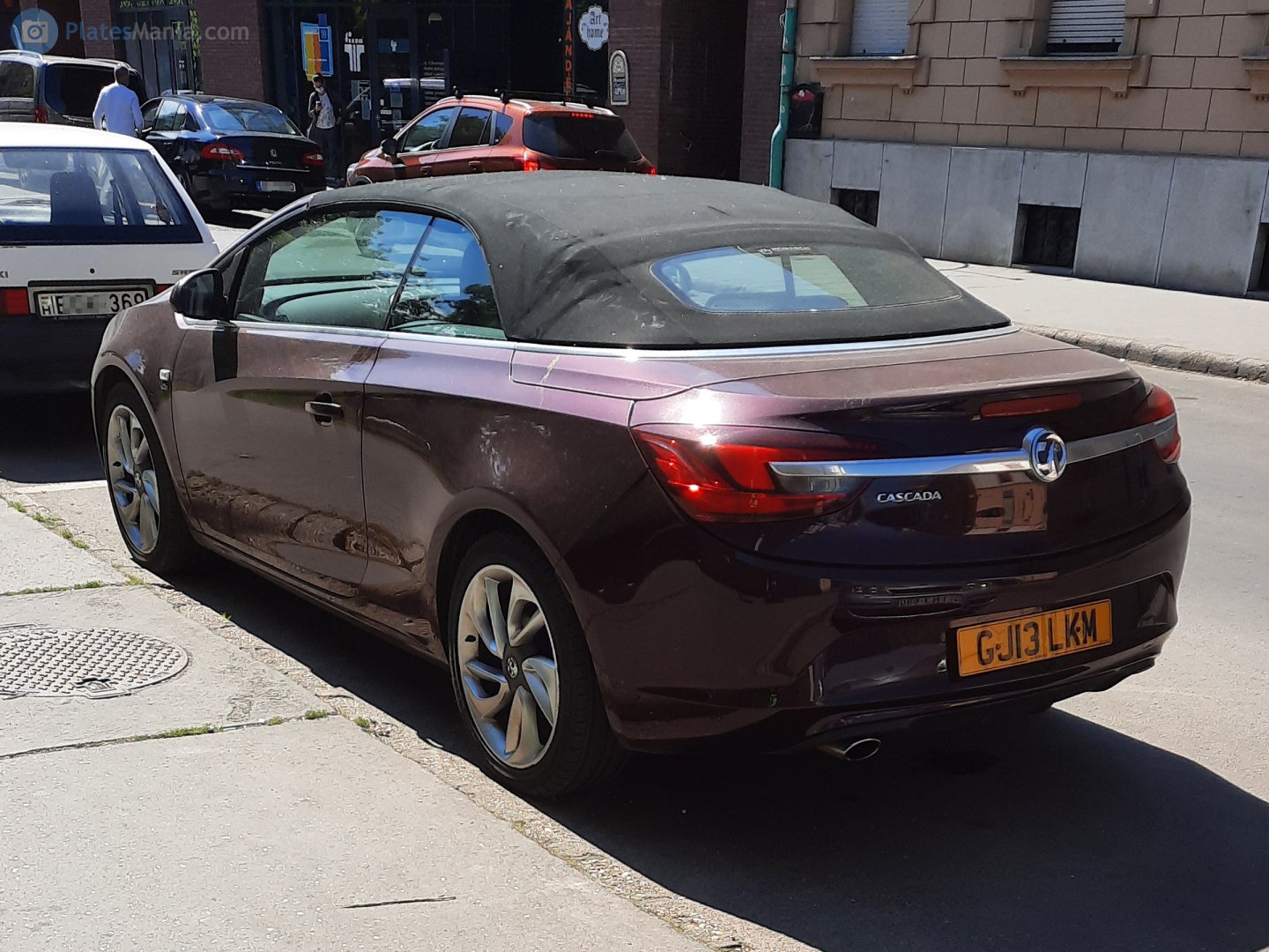 GJ13LKM, Vauxhall Cascada 1st gen (W13), 2013–2019
