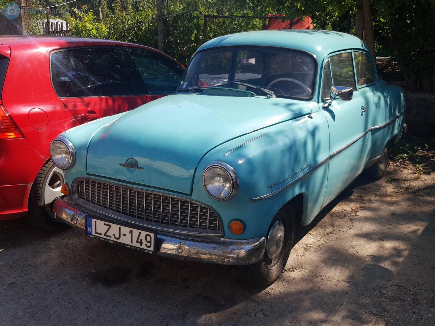 LZJ-149, Opel Olympia 3rd gen Rekord 2-door Sedan, 1953–1957
