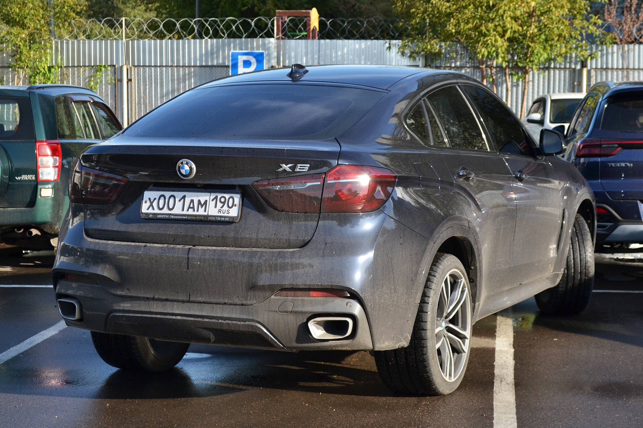 х 001 ам 190, BMW X6 2nd gen (F16), 2014–2019