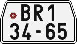 License plate of the Czech Republic, Motorcycles (1960)