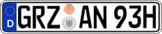 German license plate, Plates for oldtimers (type 