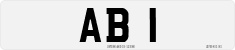 License plate of the United Kingdom, 1903 year system