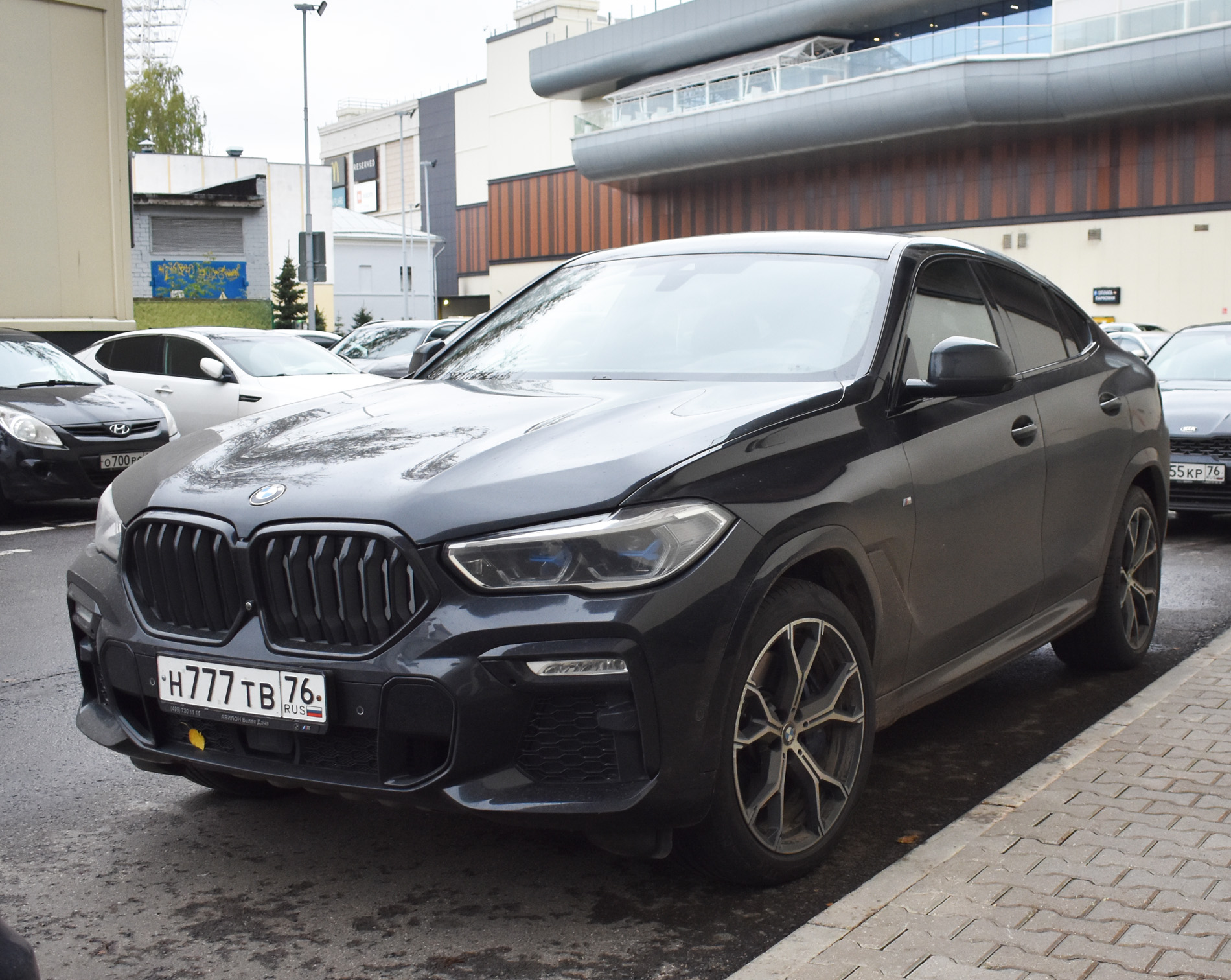 н 777 тв 76, BMW X6 3rd gen (G06), 2019–