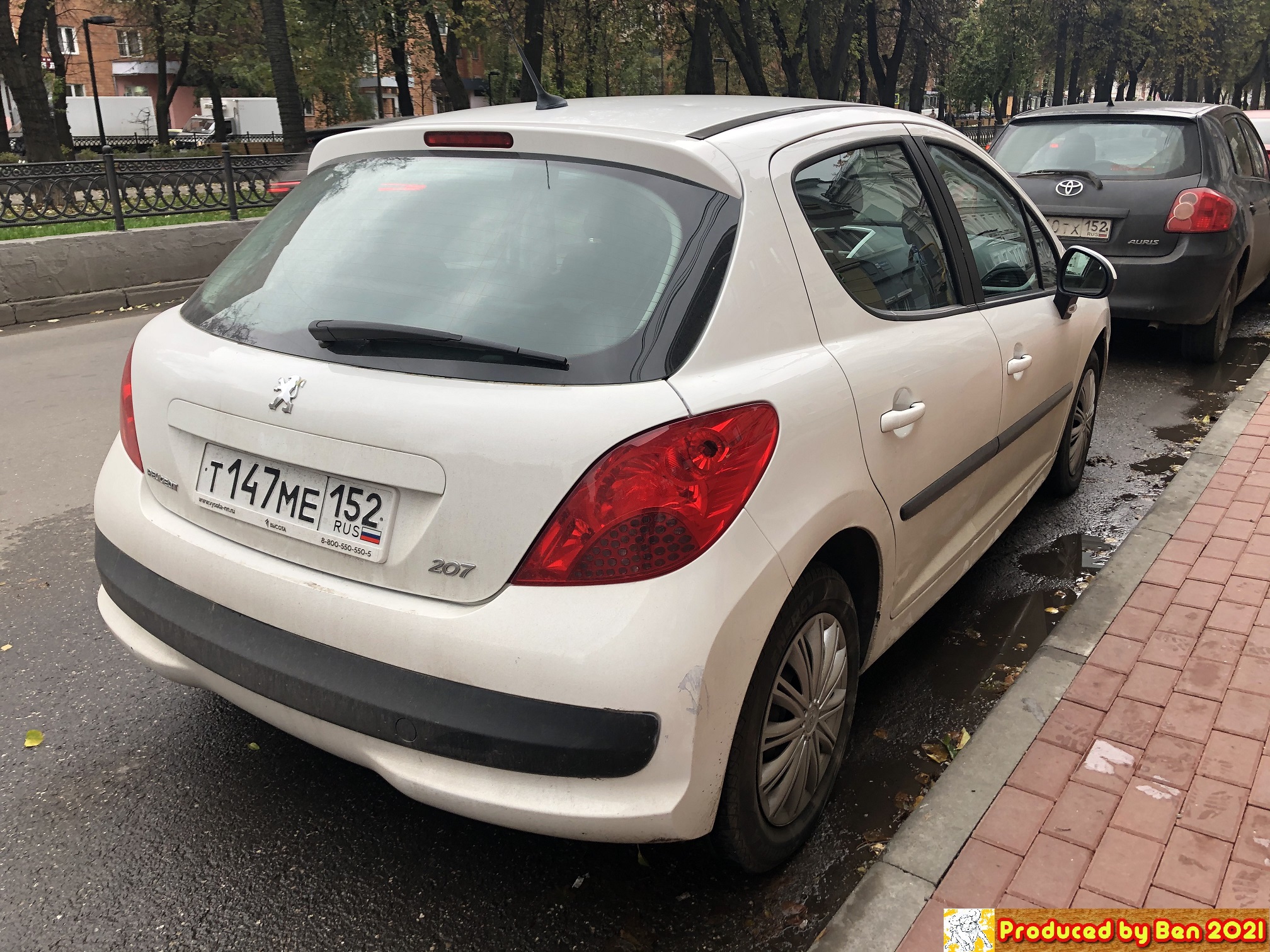 т 147 ме 152, Peugeot 207 