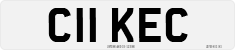 License plate of the United Kingdom, 1983 year system