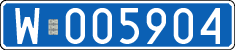 License plates of Poland, Diplomatic