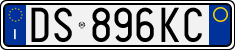 License plate of Italy, Cars (1994 year series)