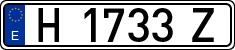 License plates of Spain, 1971 year series