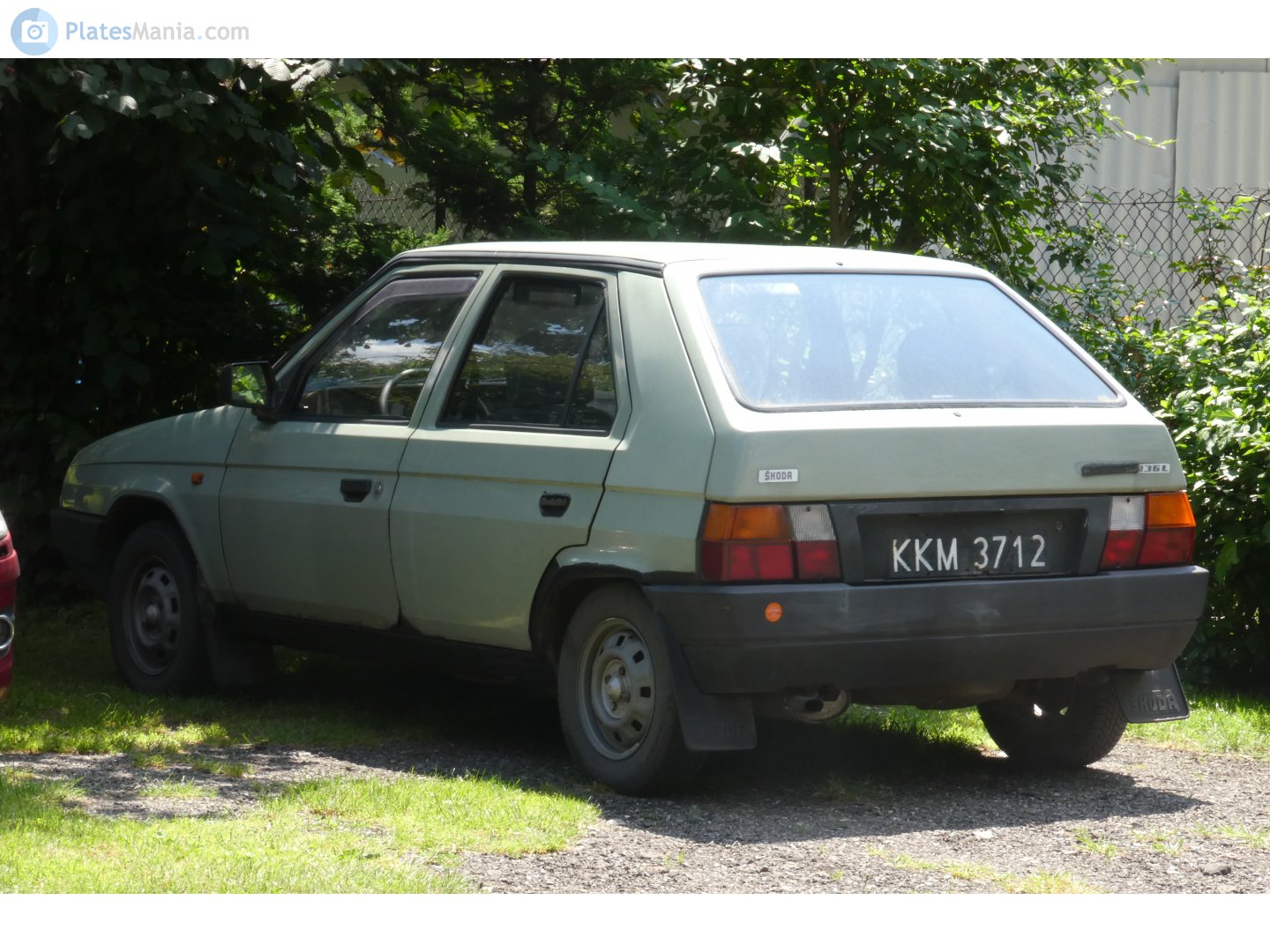 KKM 3712, Skoda Favorit 1st gen Hatch (Type 781), 1987–1995