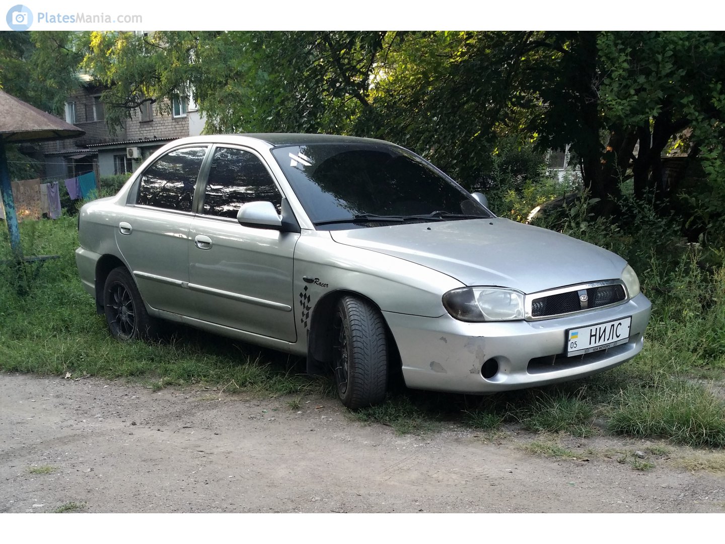 05 НИЛС, Kia Sephia 2nd gen (II) Sedan (S-II), facelift, 2001–2004