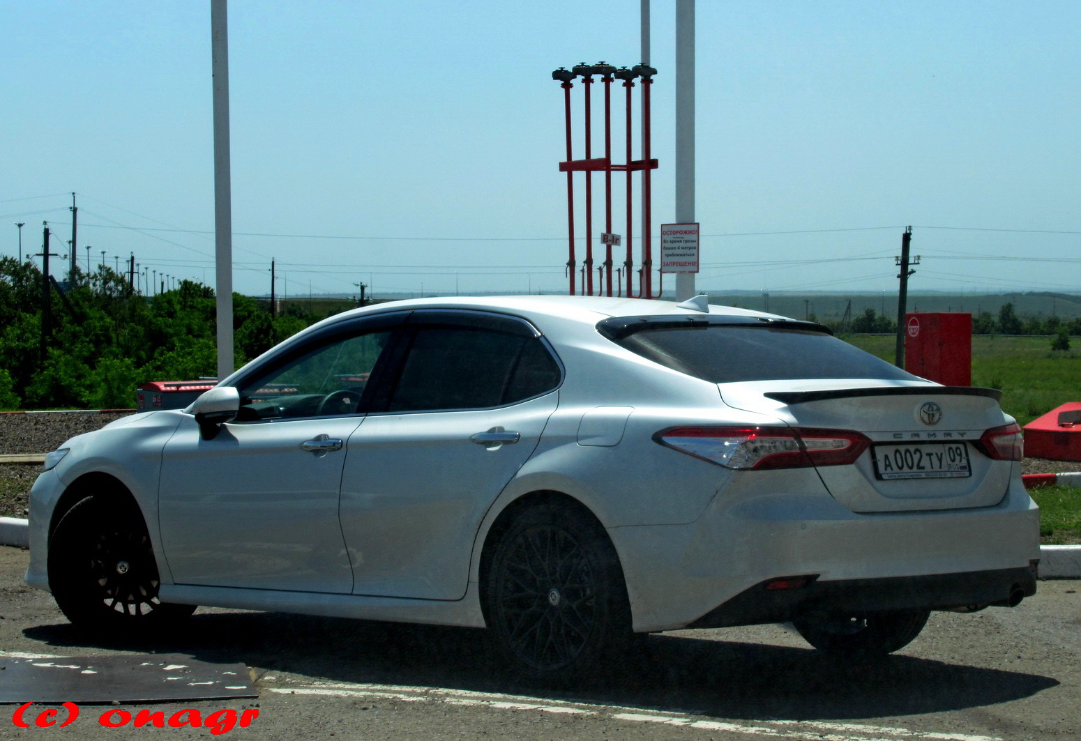 а 002 ту 09, Toyota Camry 8th gen (XV70), 2017–