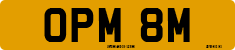 License plate of the United Kingdom, 1963 year system