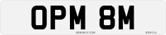 License plate of the United Kingdom, 1963 year system