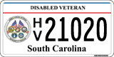 South Carolina, Military (A12345 / AB12345)