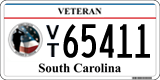South Carolina, Military (A12345 / AB12345)