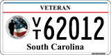 South Carolina, Military (A12345 / AB12345)