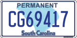 South Carolina, Permanent (AB12345)